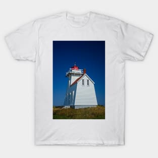 North Rustico Harbour Lighthouse, PEI T-Shirt